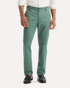 Front view of model wearing Duck Green Original Chino Pants, Slim Fit.