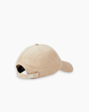 View of  Egret Unisex Corduroy Baseball Cap.