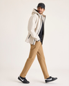 View of model wearing Otter Go Pant, Slim Fit with Airweave.