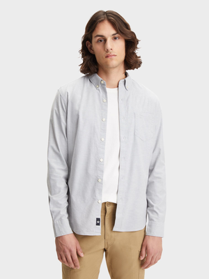 Men's Slim Fit 2 Button Collar Shirt